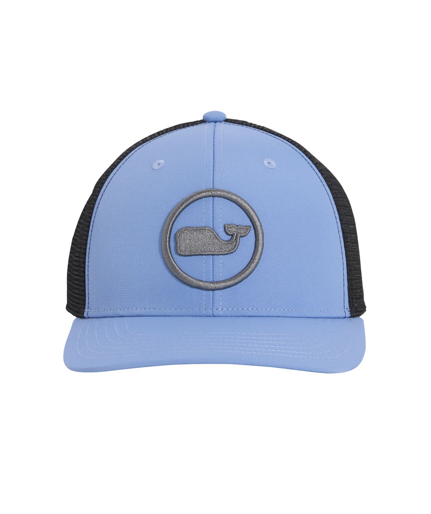 OUTLET Whale Dot Performance Trucker Hat