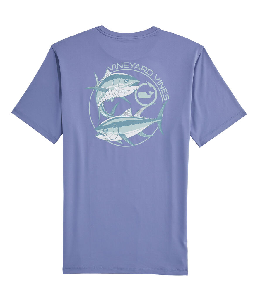 OUTLET Tuna Circle Short-Sleeve Performance Tee