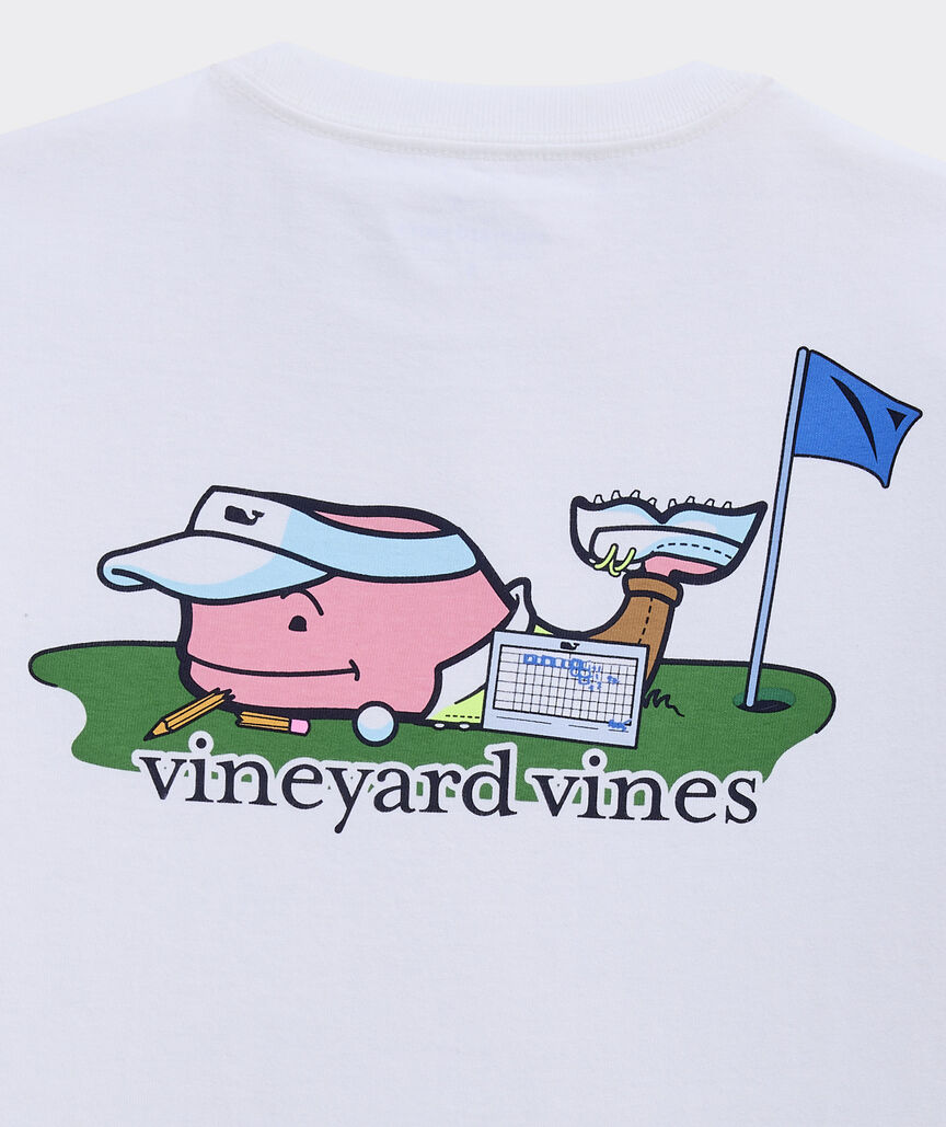 Boys' Golf Whale Short-Sleeve Pocket Tee