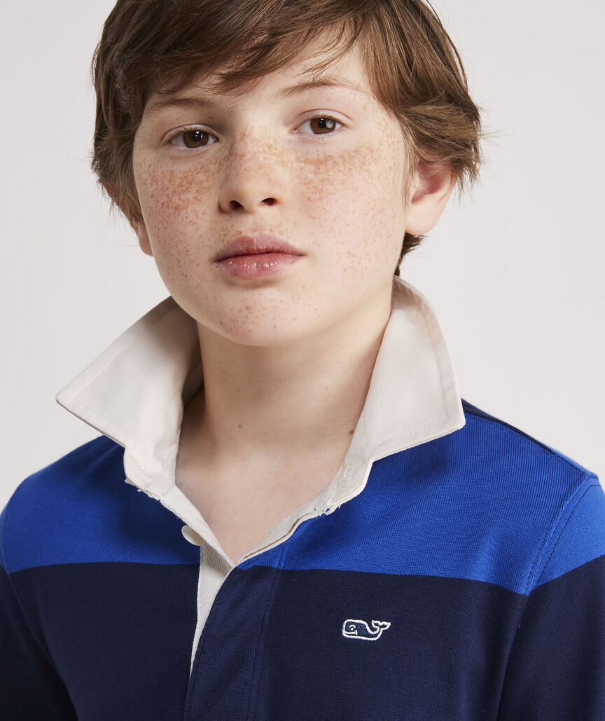Shop Boys' Cotton Rugby Shirt at vineyard vines