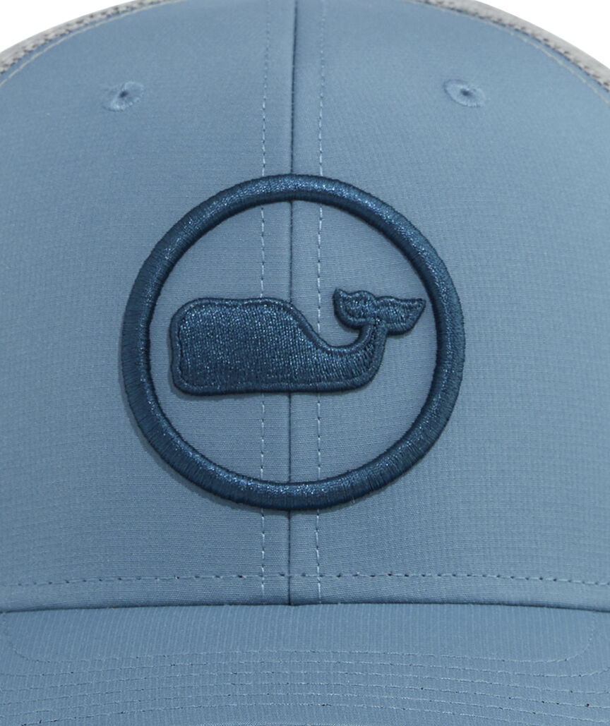 OUTLET Whale Dot Performance Trucker Hat