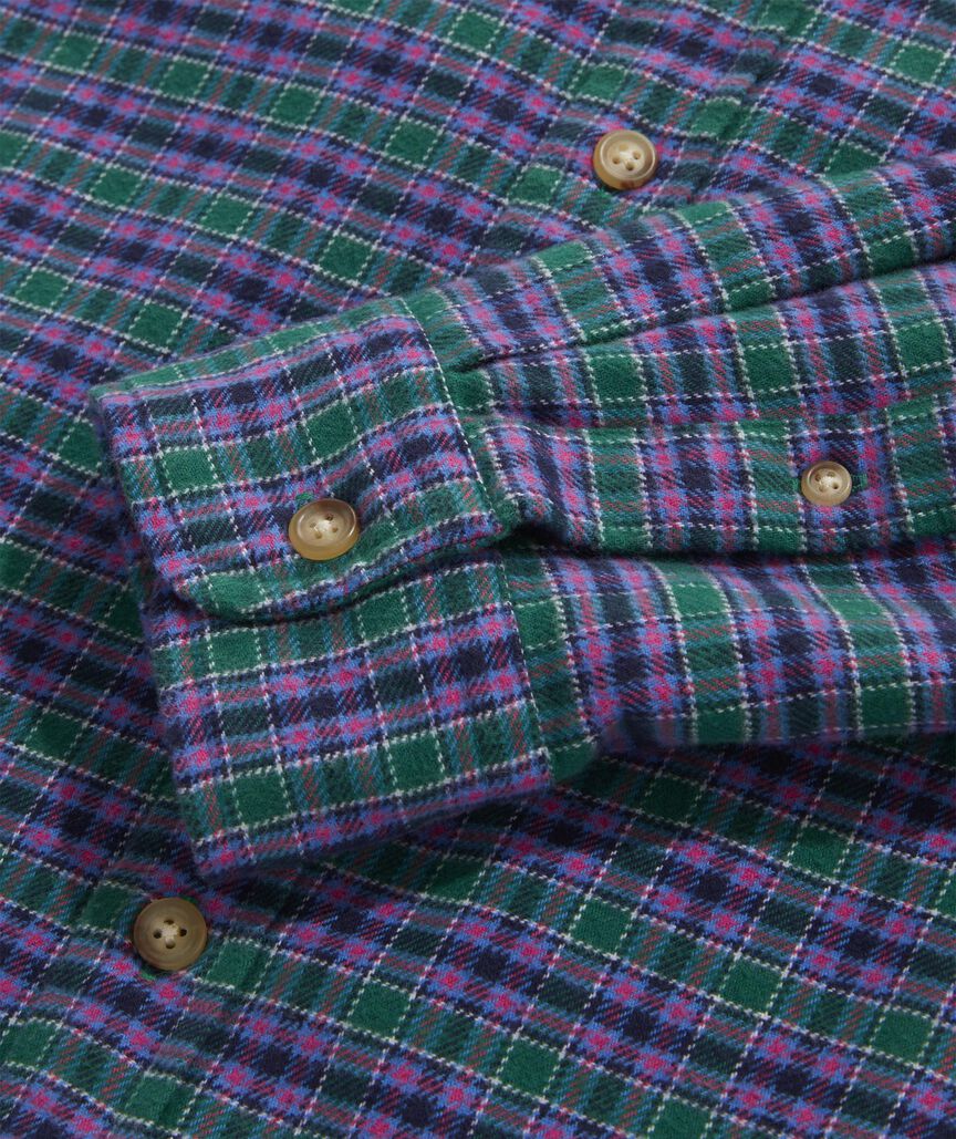 Stretch Flannel Check Shirt