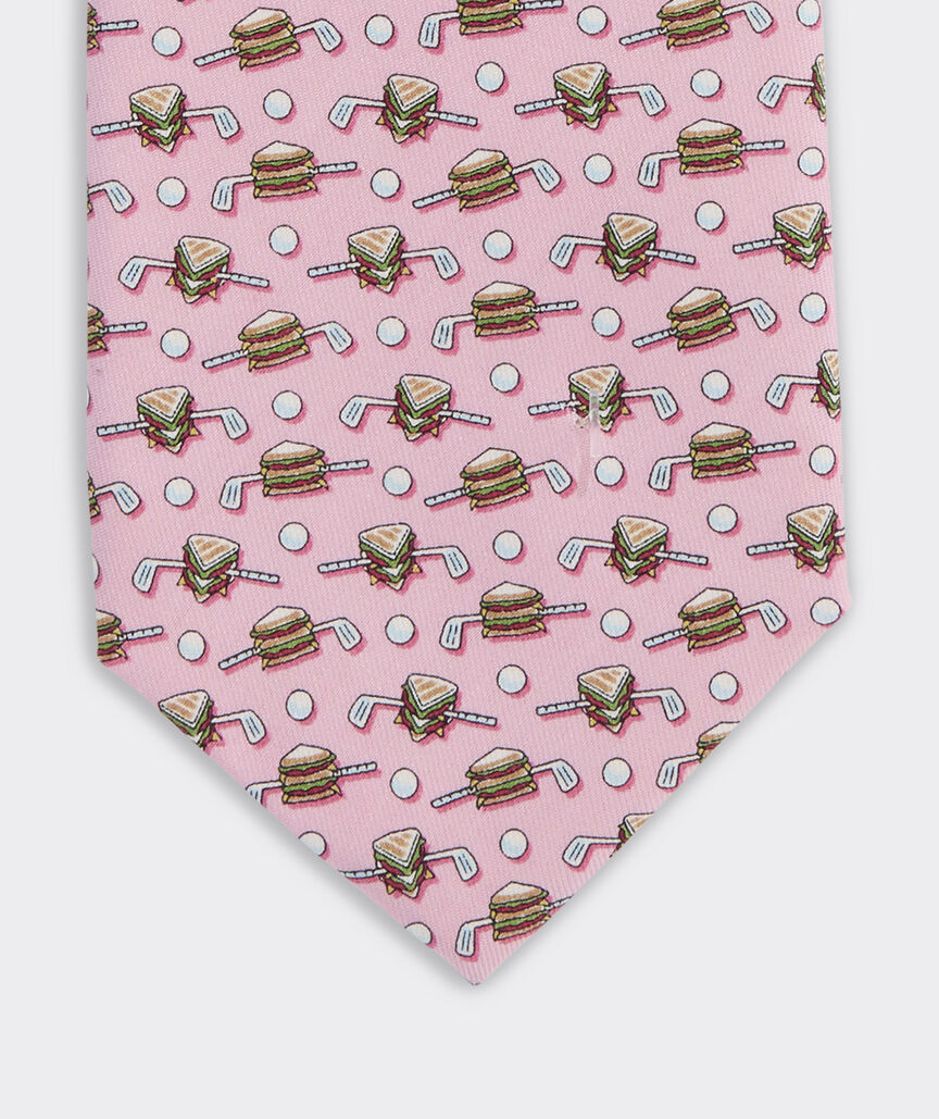 Club Sandwich Silk Tie