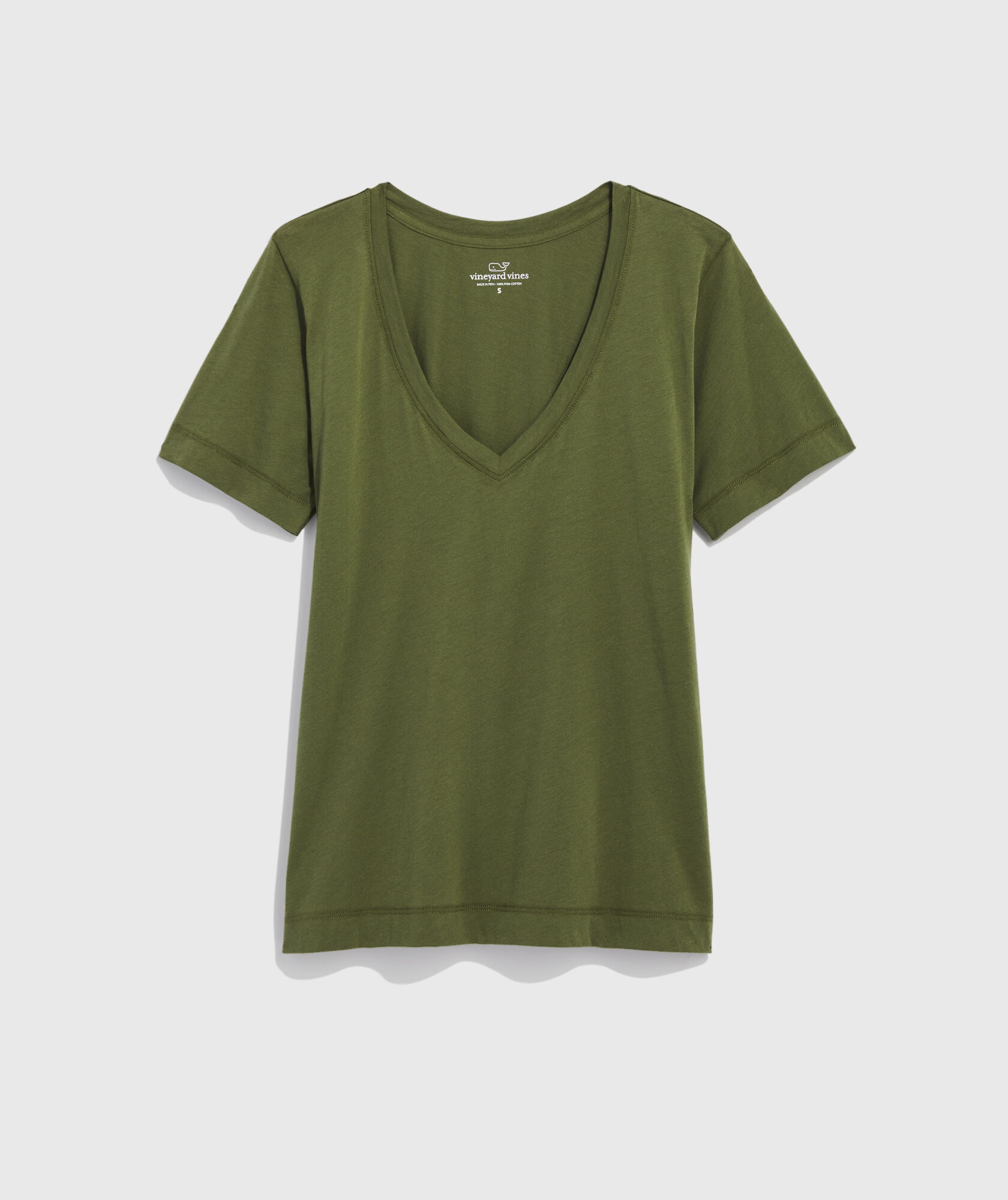 Clean Jersey V-Neck Tee