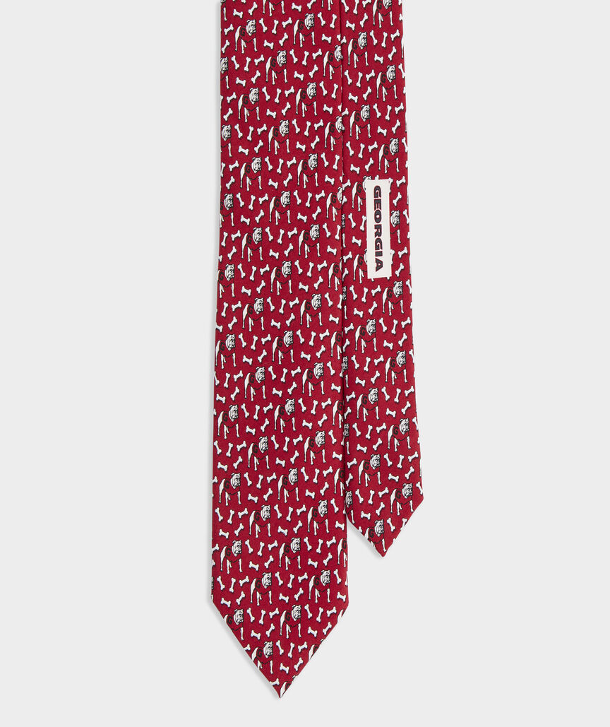 University of Georgia Silk Tie
