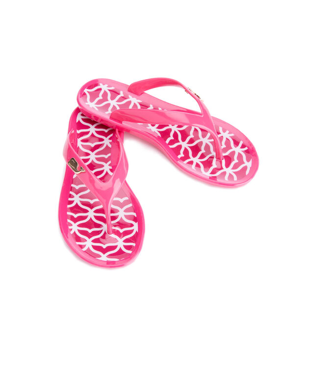 Shop Whale Tail Jelly Flip Flops at vineyard vines