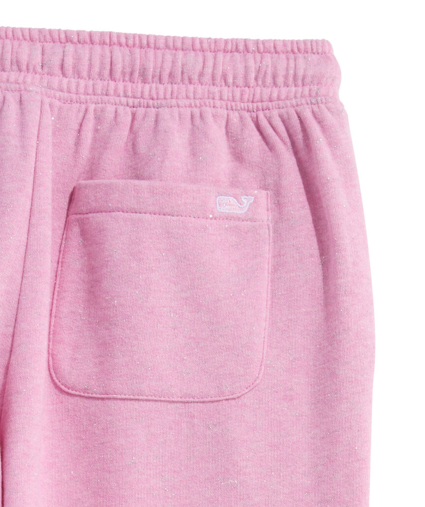 OUTLET Girls' Sparkle Brushed Terry Joggers
