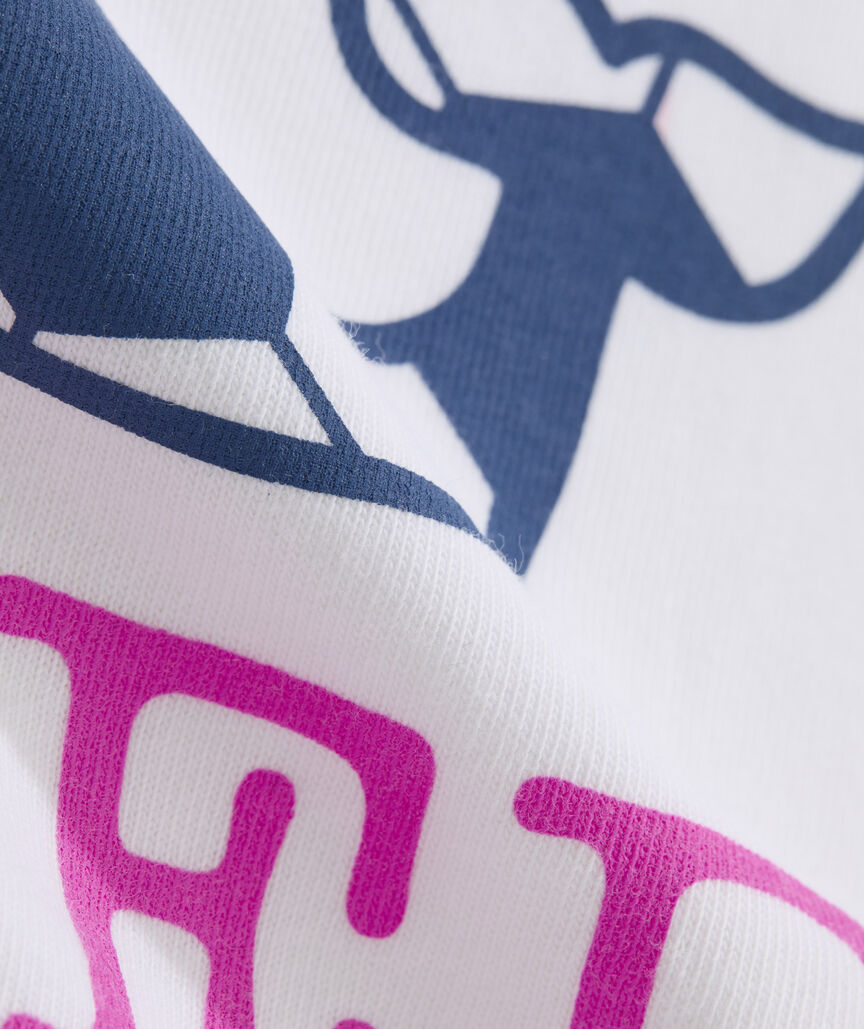 Girls' I Whale Soccer Long-Sleeve Pocket Tee
