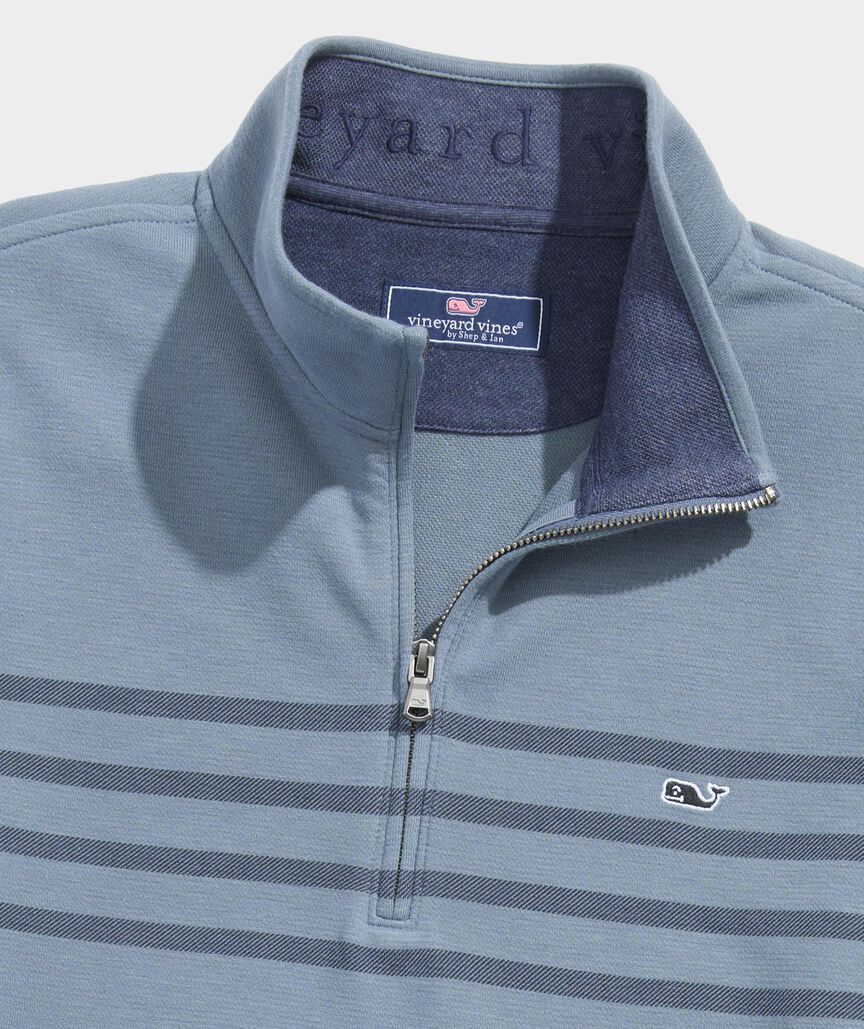 Breton Stripe Saltwater Quarter-Zip