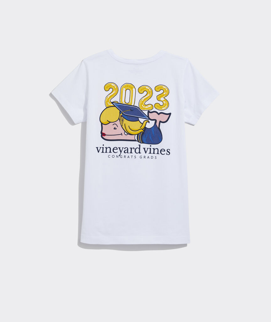 Shop Women's Graduation Whale ShortSleeve Pocket Tee at vineyard vines