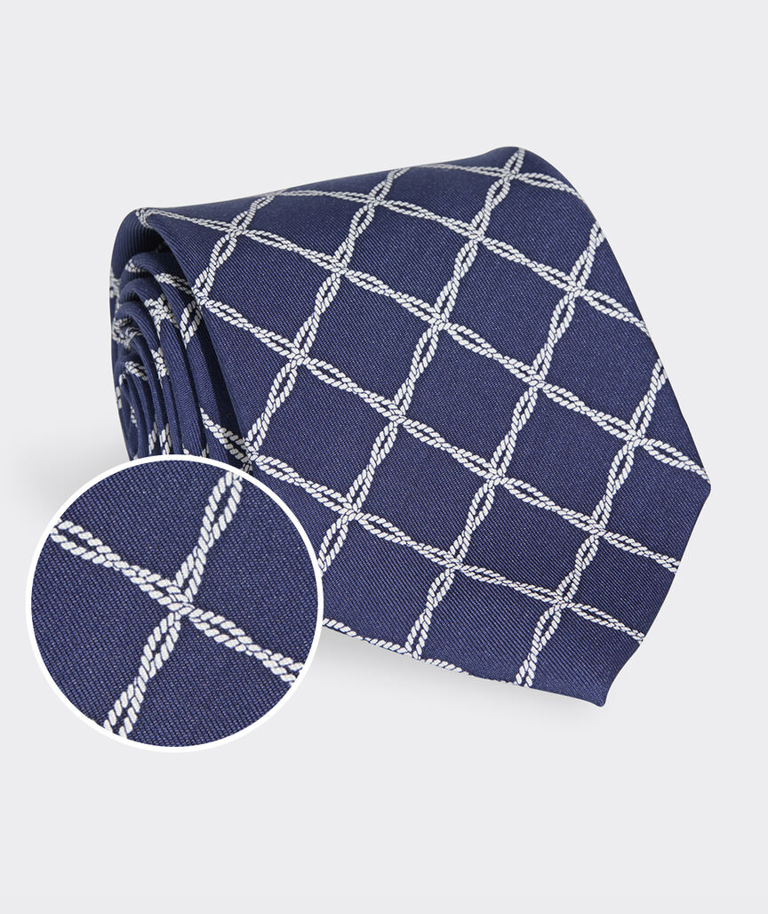 Nautical Rope Silk Tie