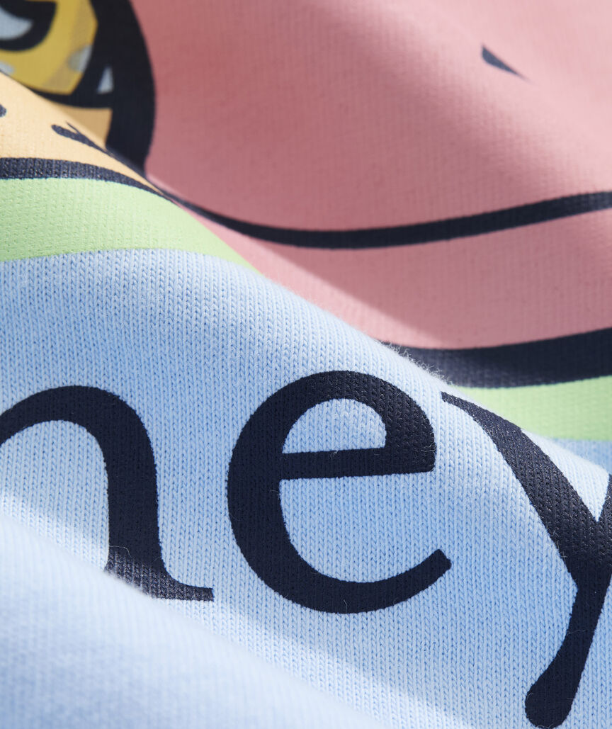 Easter Whale Long-Sleeve Pocket Tee