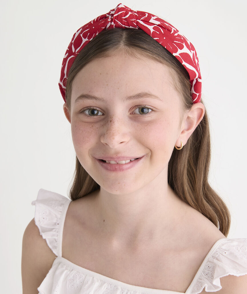Girls' Knotted Bow Headband