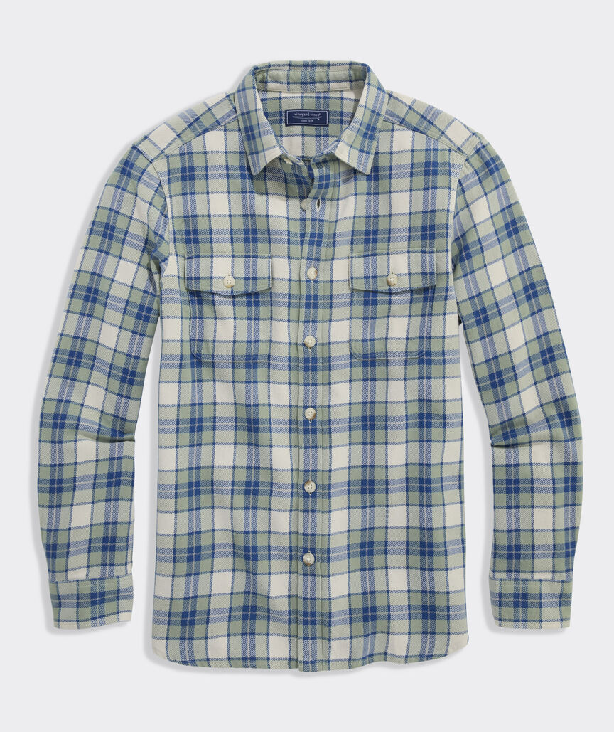 Wyers Plaid Midweight Twill Utility Shirt