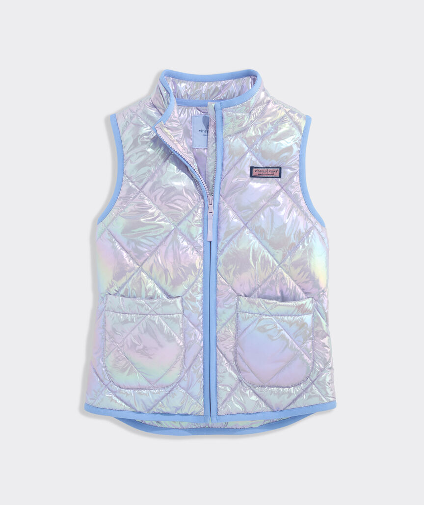 Girls' Metallic Vest