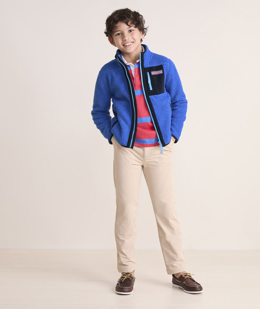 Boys' Heritage High-Pile Fleece SuperShep™ Full-Zip Jacket