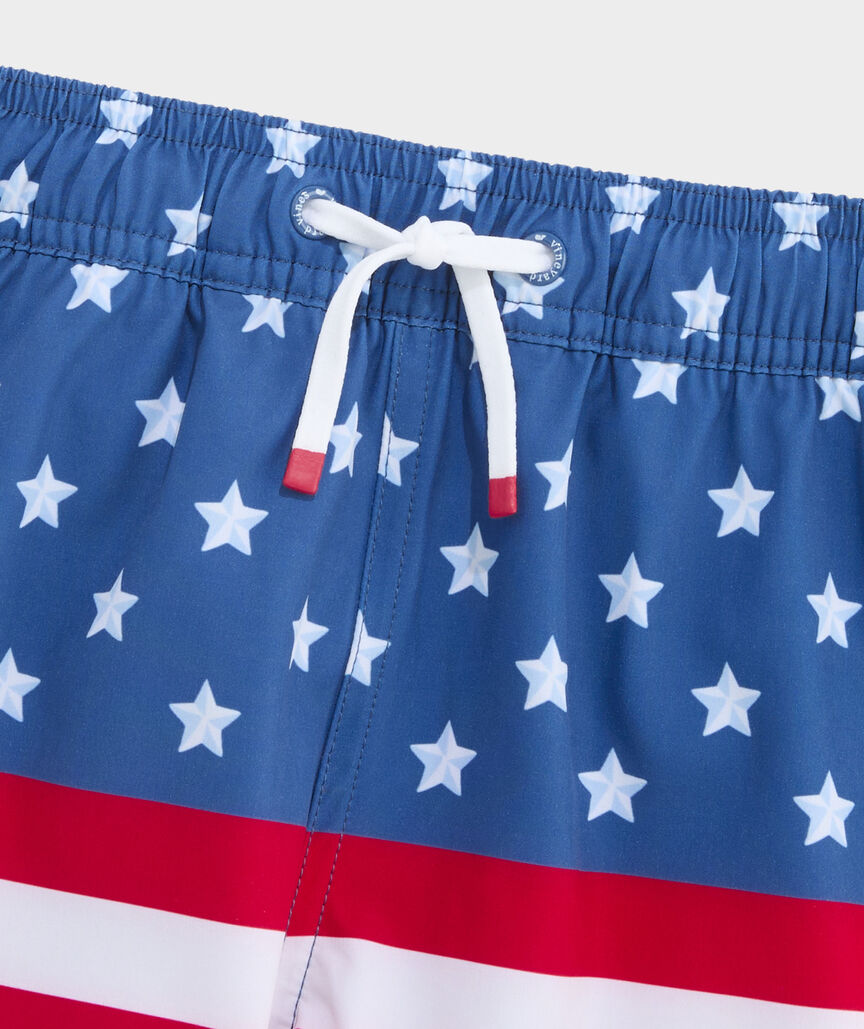 Boys' Short Liner Chappy Swim Trunks