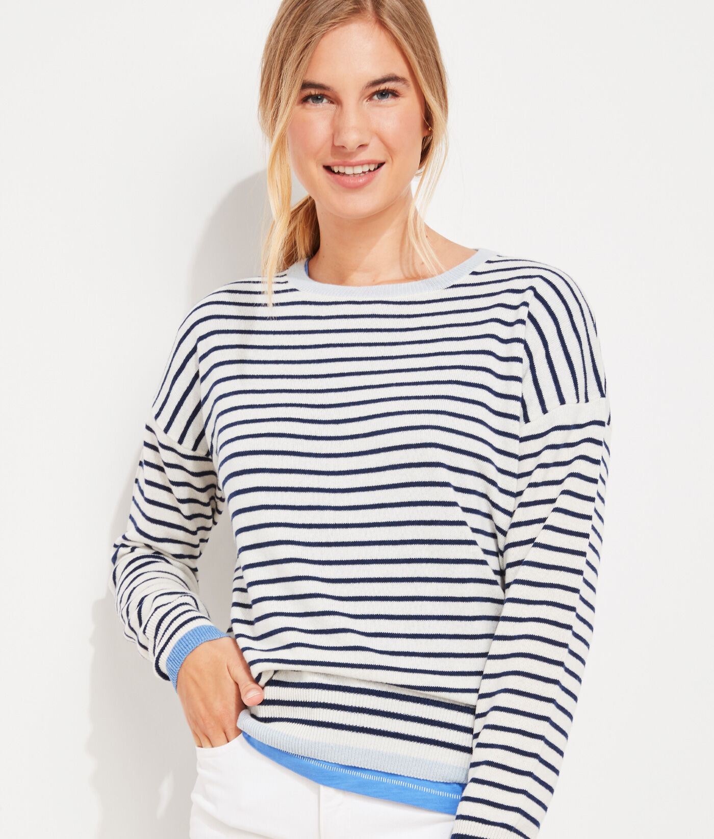 Shop Pop Cashmere Fine Gauge Sweater at 