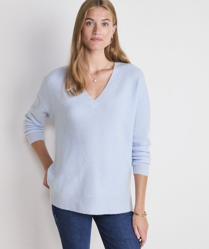 Ribbed Tunic Sweater