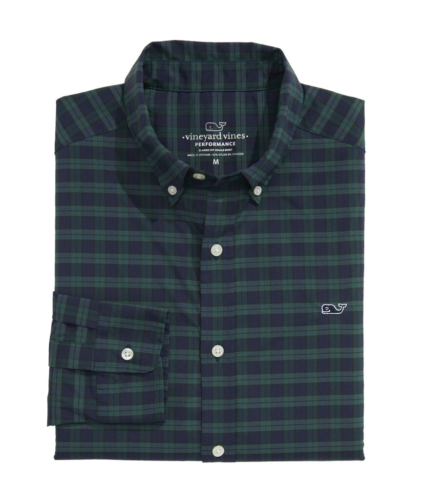 OUTLET Performance Nylon Check Shirt