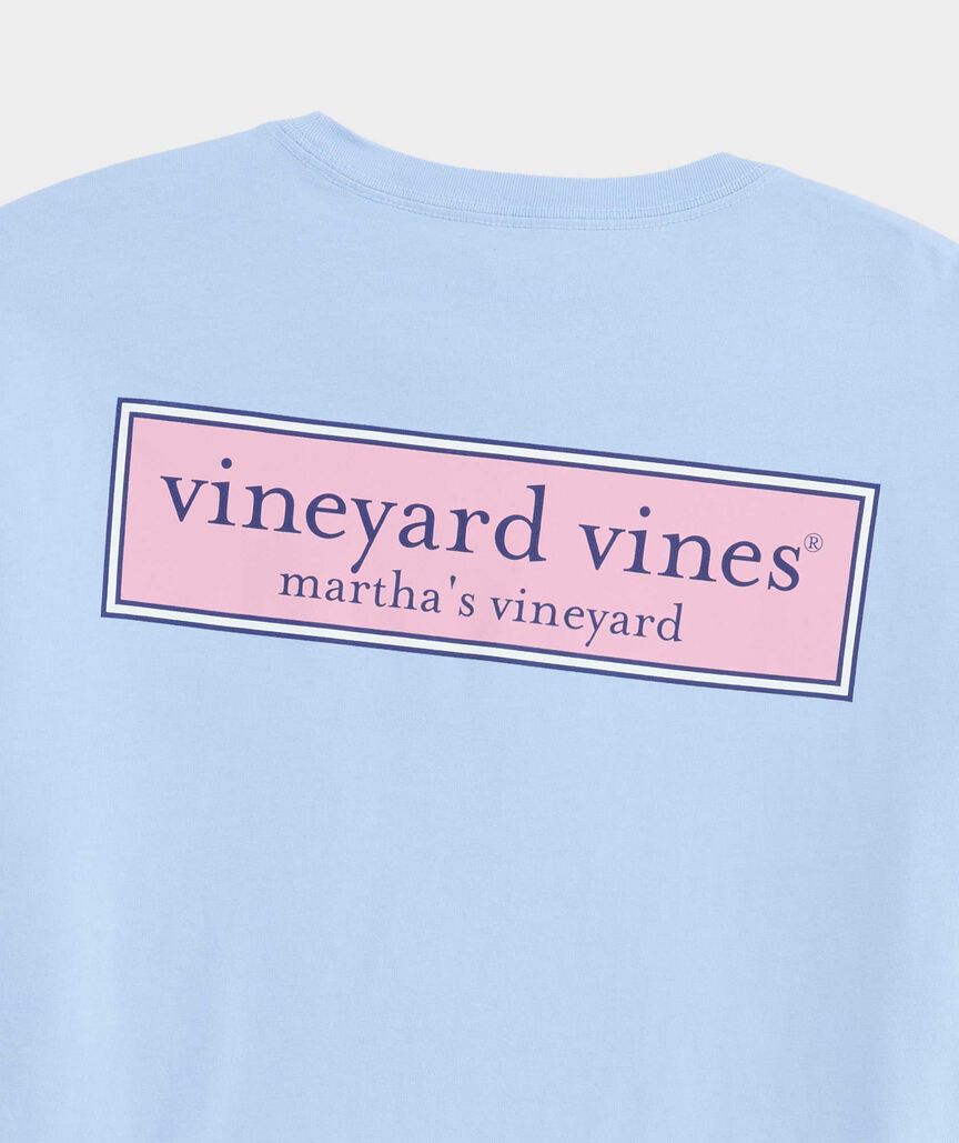 Classic Logo Box Short-Sleeve Pocket Tee