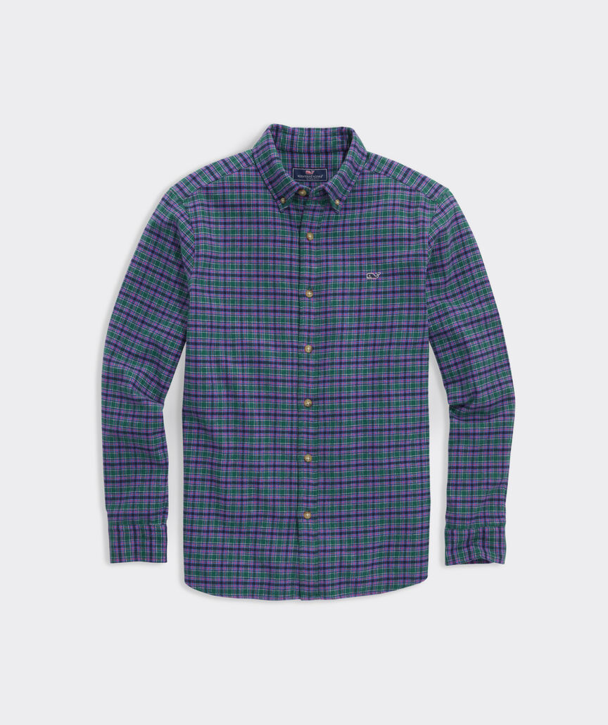 Stretch Flannel Check Shirt