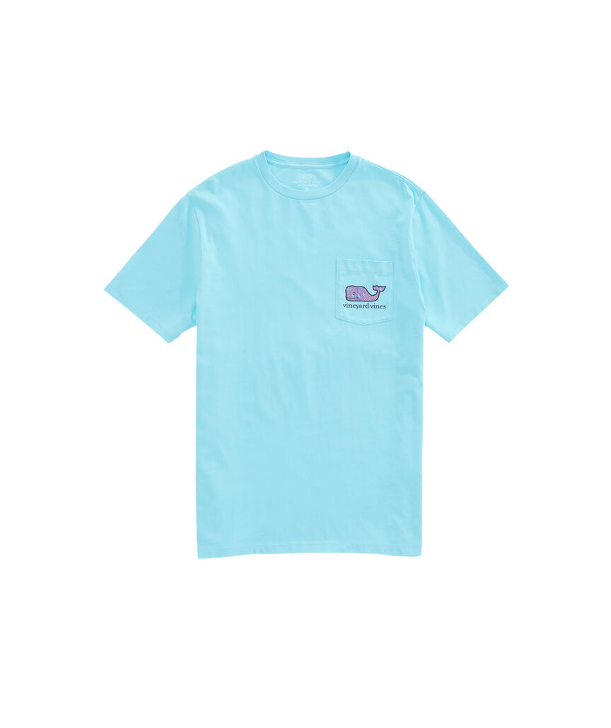OUTLET Pineapple & Flower Whale Short-Sleeve Pocket Tee