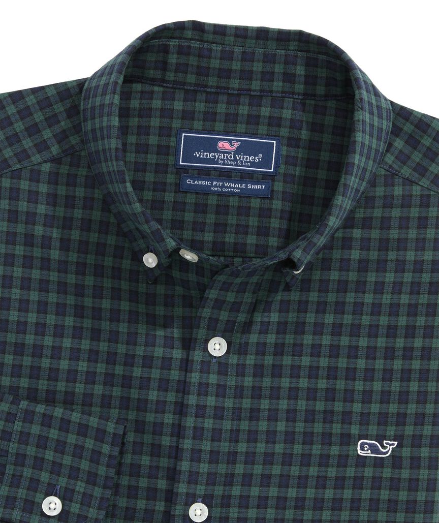 OUTLET Poplin Plaid Shirt