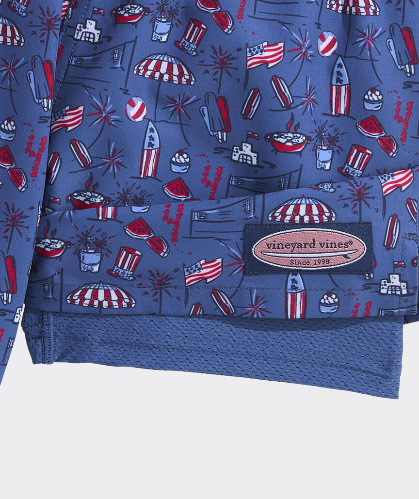Boys' Short Liner Chappy Swim Trunks