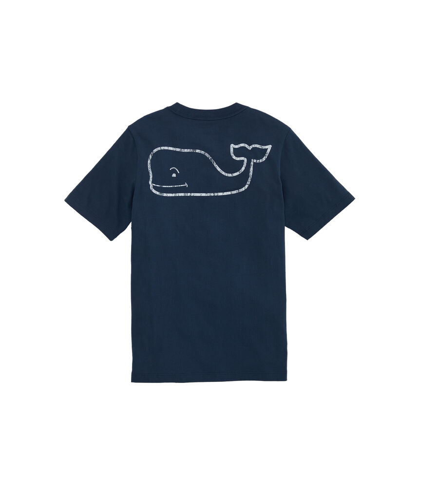 Outlet Vintage Whale Pocket T-Shirt
