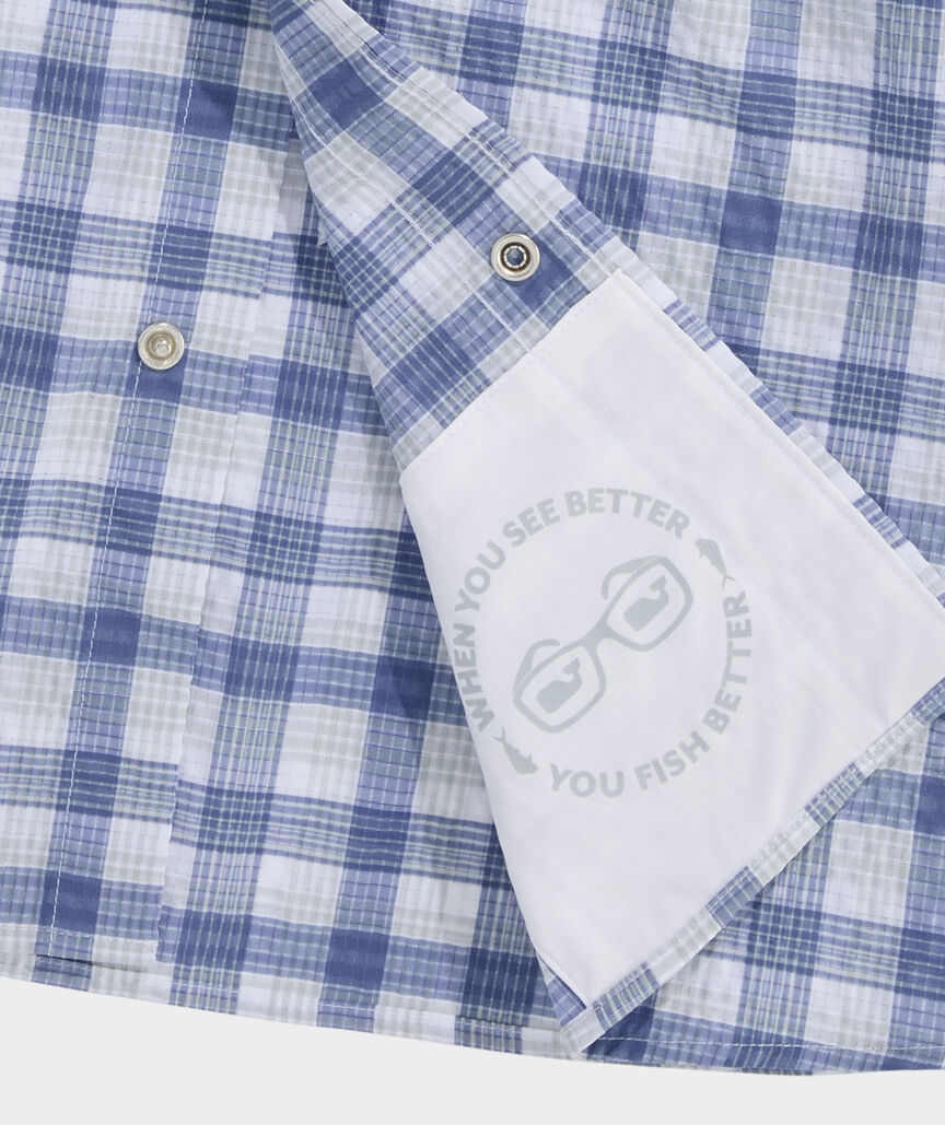 Performance Permit Plaid Harbor Shirt
