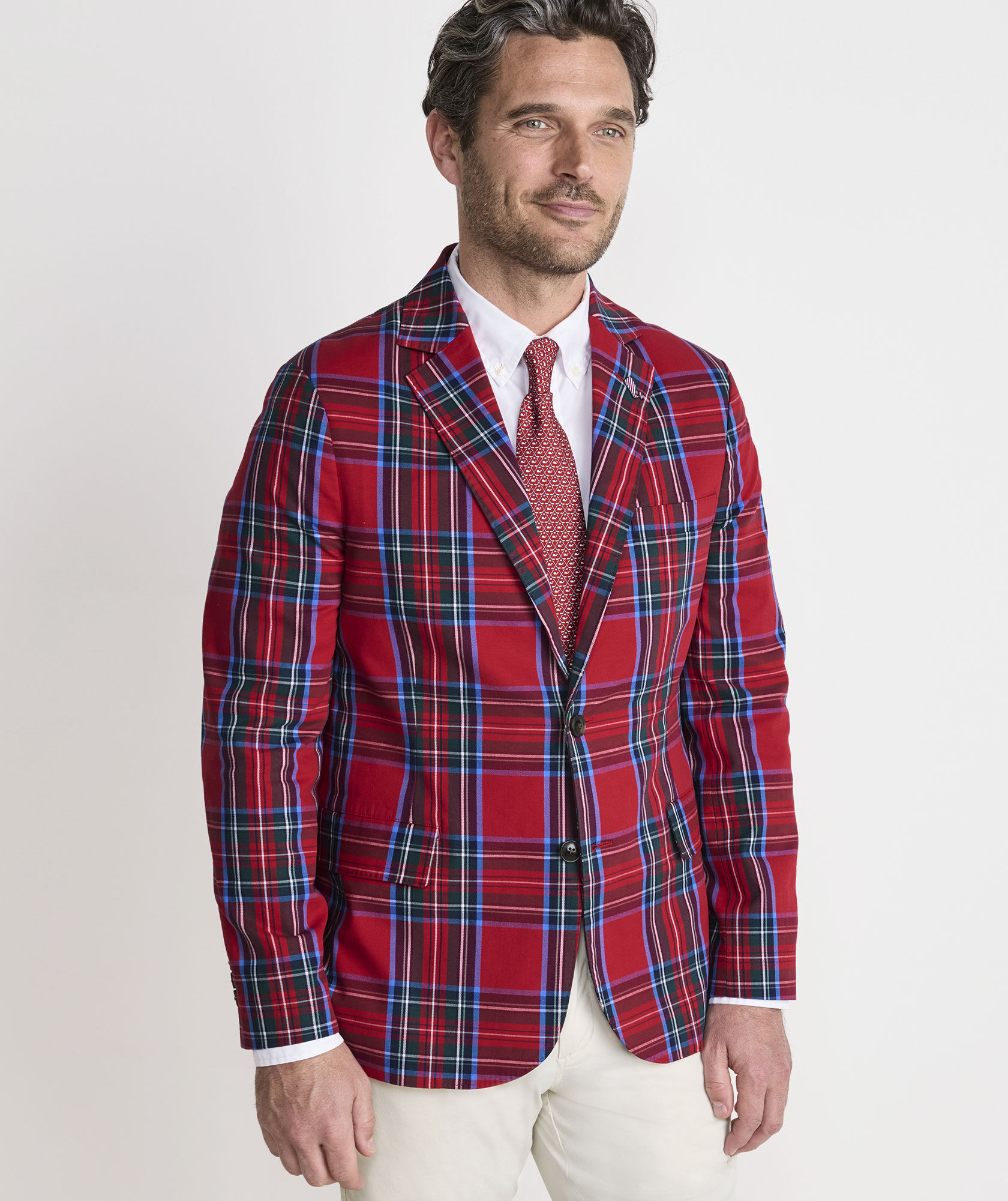 Winterberry Plaid Heritage Blazer