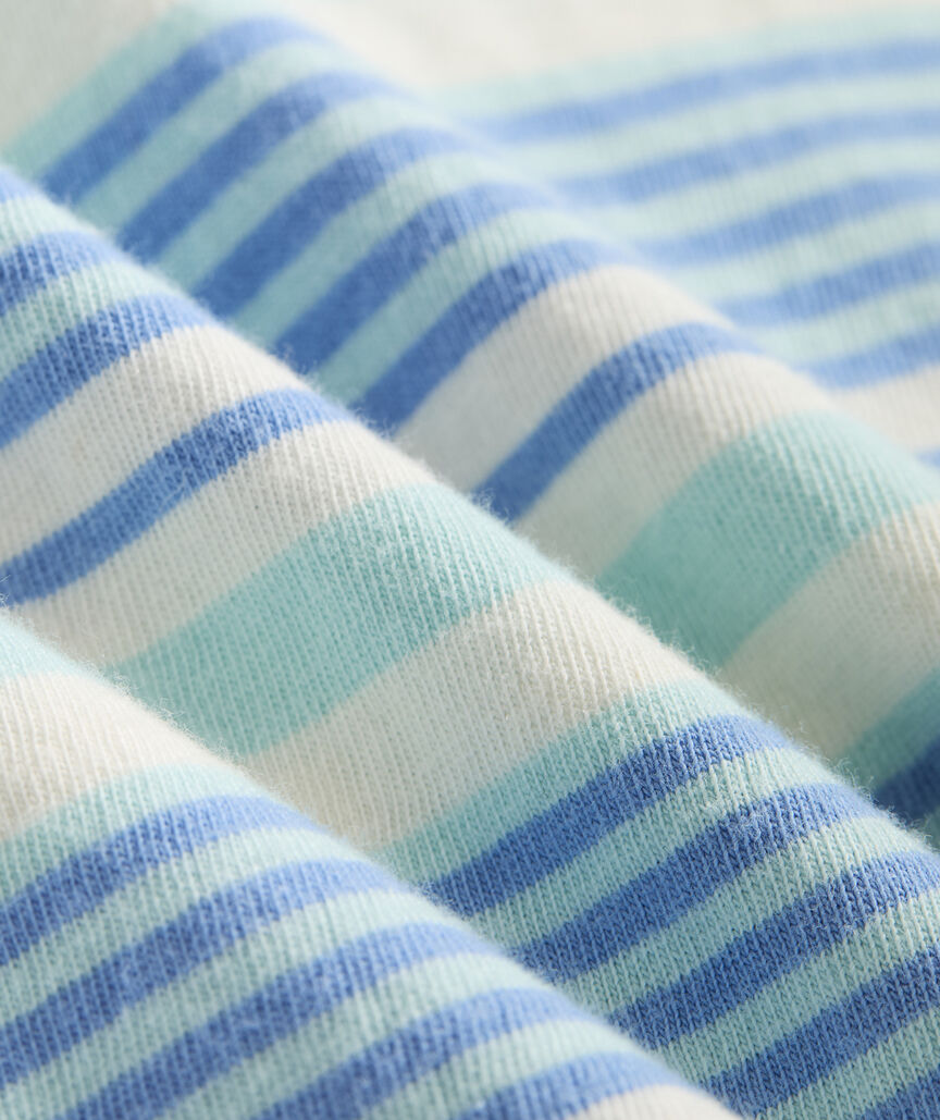 Boys' Garment-Dyed Surf Striped Pocket Tee