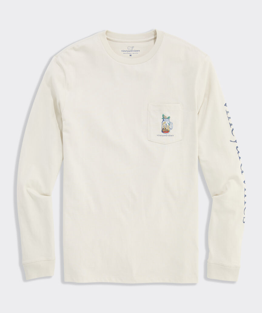 Sweet Liber-Tea Long-Sleeve Pocket Tee