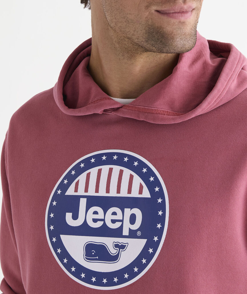 Jeep Collection Medallion Surf Terry Hoodie