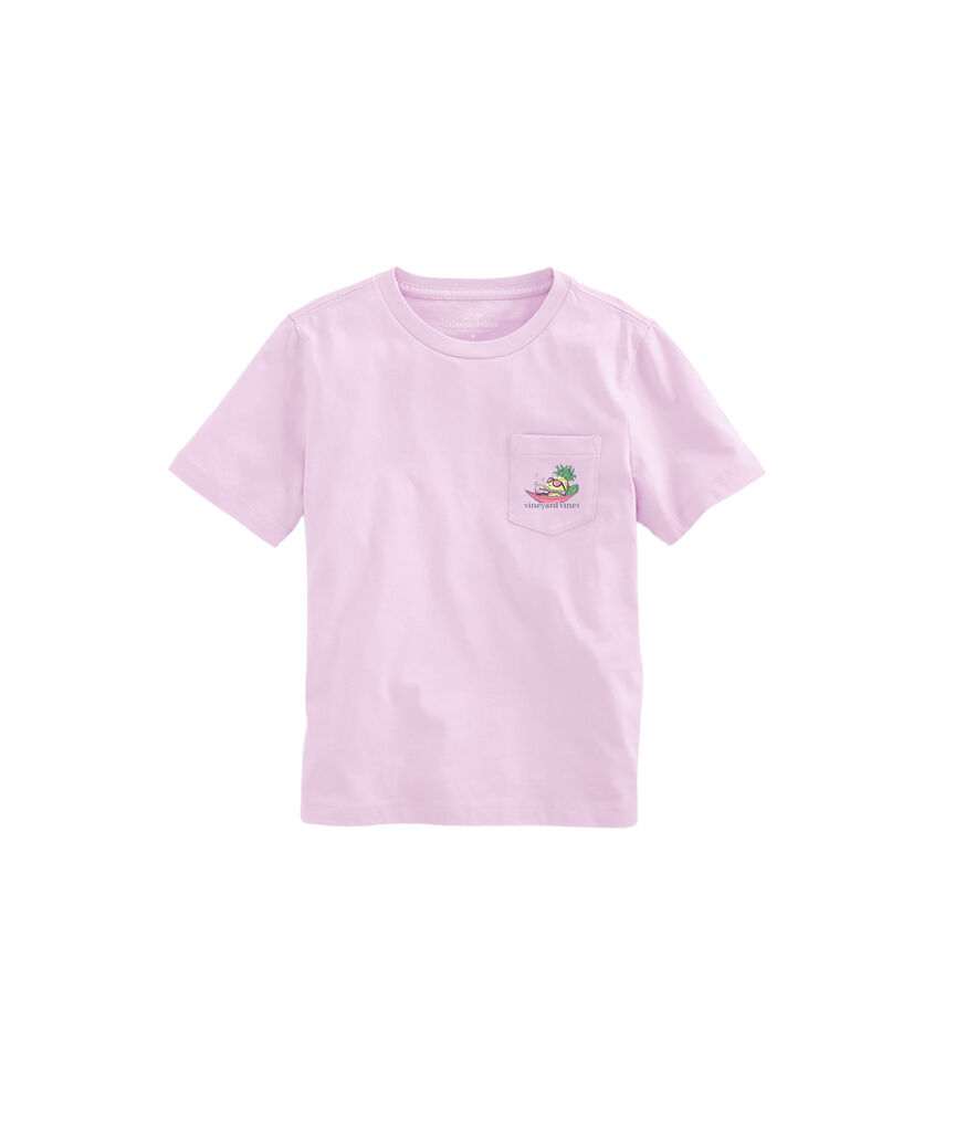 OUTLET Girls' Lookin' Pine Short-Sleeve Pocket Tee