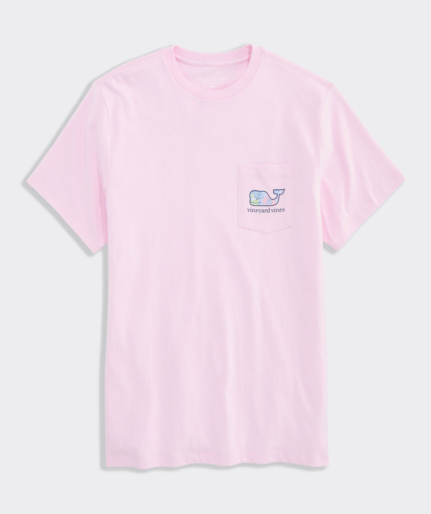 Florita Palms Whale Short-Sleeve Pocket Tee