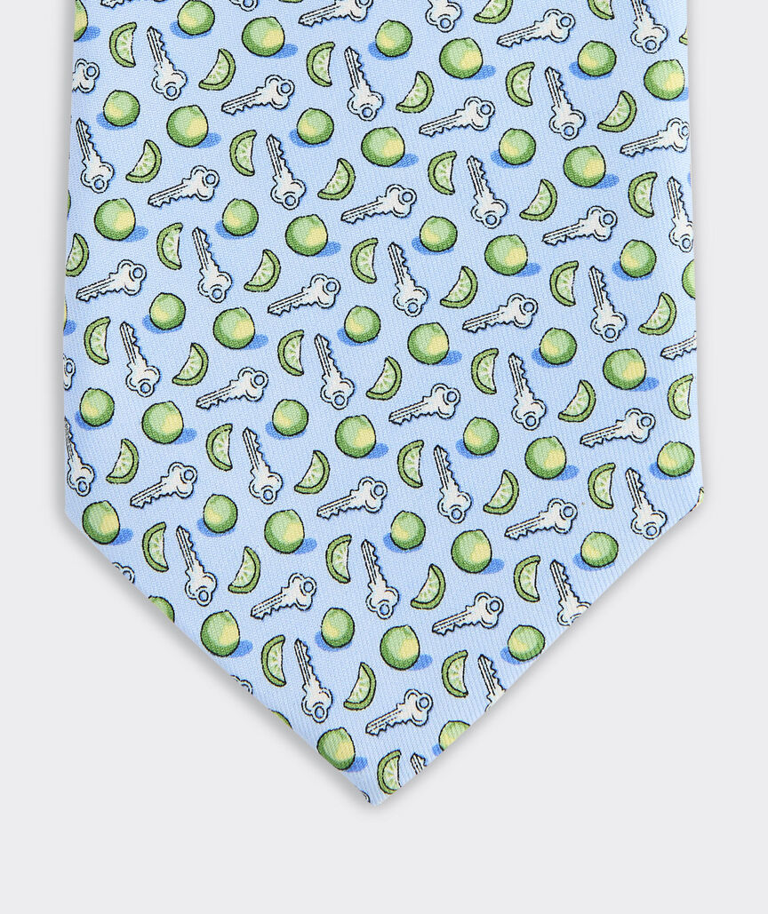 Classic Key Lime Silk Tie