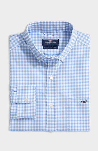 Classic Fit Evernia On-The-Go Performance Tucker Button-Down Shirt