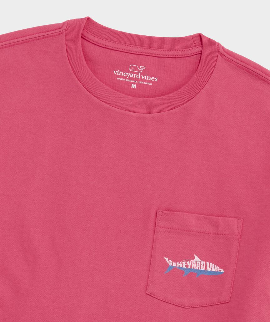 Silhouette Fish Short-Sleeve Pocket Tee