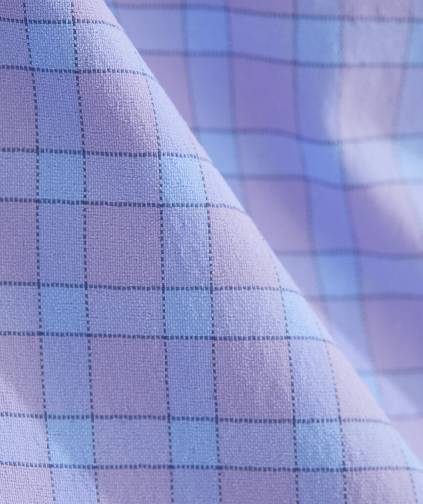 Performance Lemon Shark Gingham Featherweight Shirt