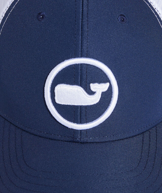 Whale Dot Performance Trucker Hat
