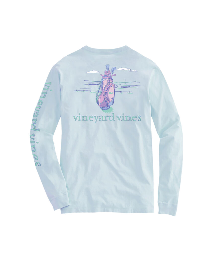 OUTLET Women's Golf Bag Long-Sleeve Pocket Tee