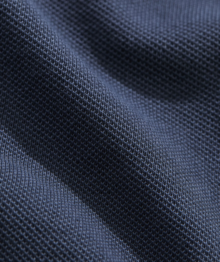 Boys' Lived-In Long-Sleeve Pique Polo