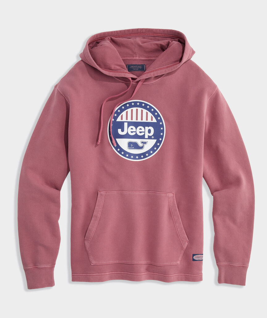 Jeep Collection Medallion Surf Terry Hoodie