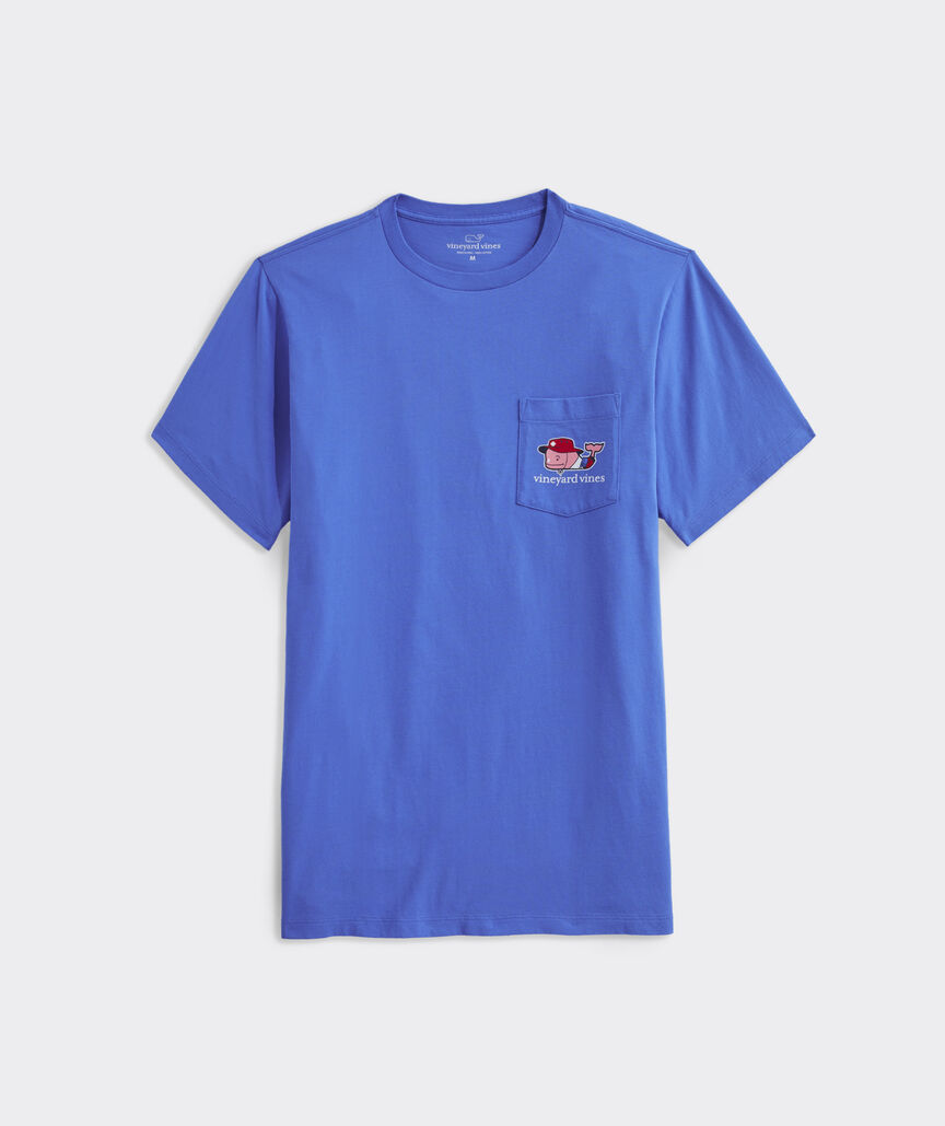 Lifeguard Whale Short-Sleeve Pocket Tee