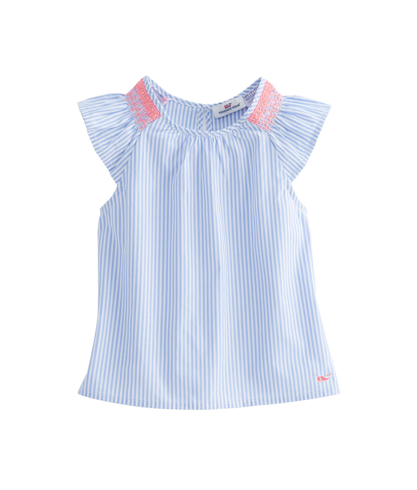 girls smocked top