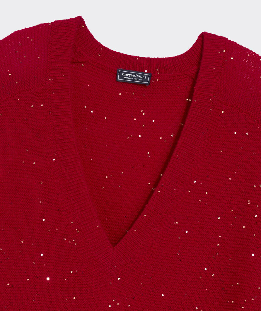 Shine V-Neck Sweater