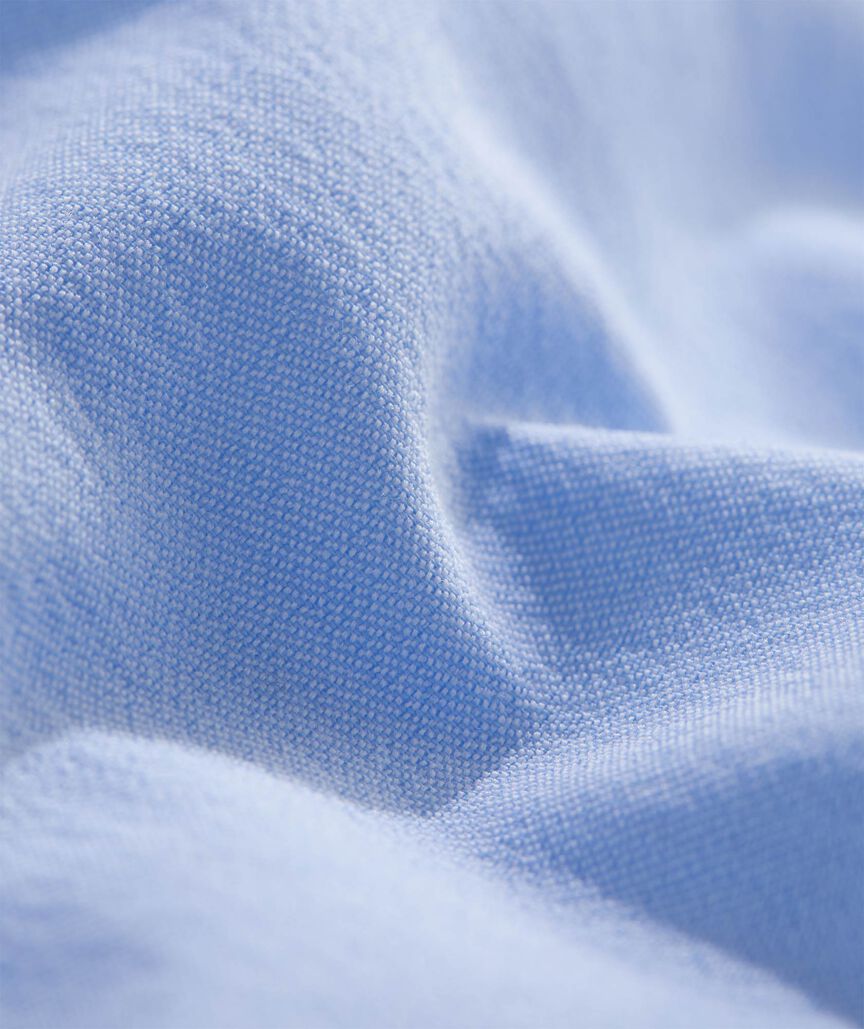 Boys' Performance Cotton Breakwater Solid Short-Sleeve Shirt