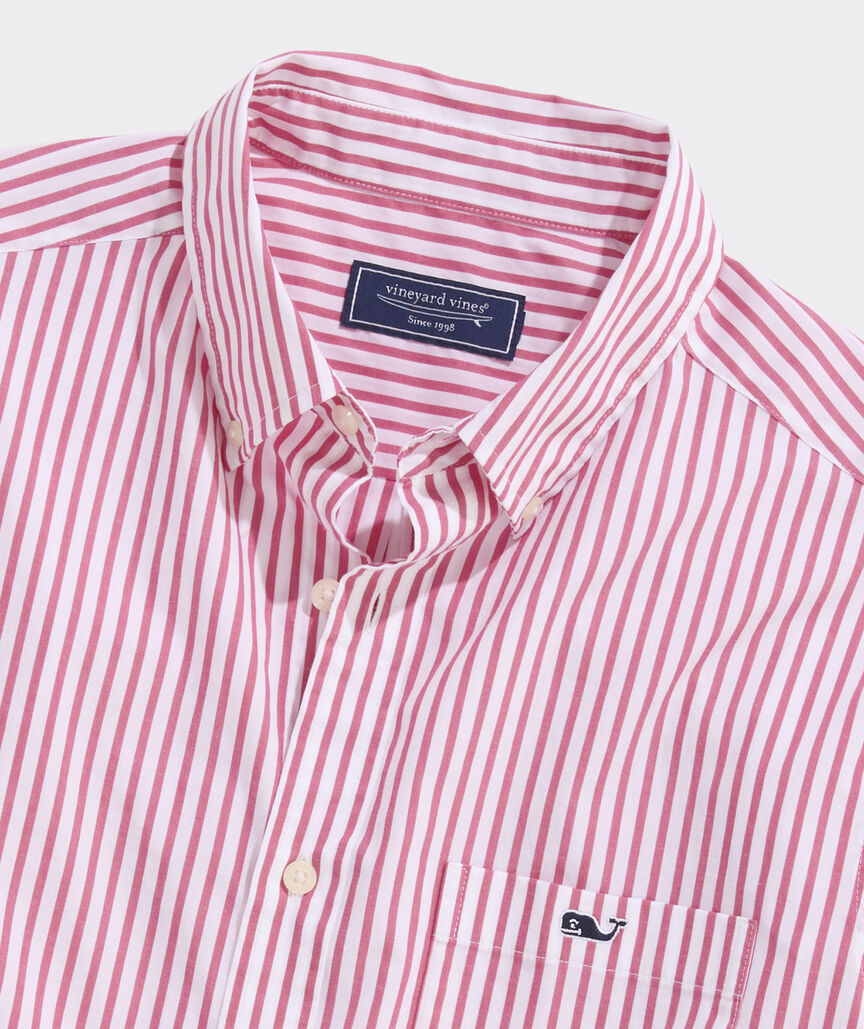 Seabird Stripe Perfect Wash Poplin Shirt
